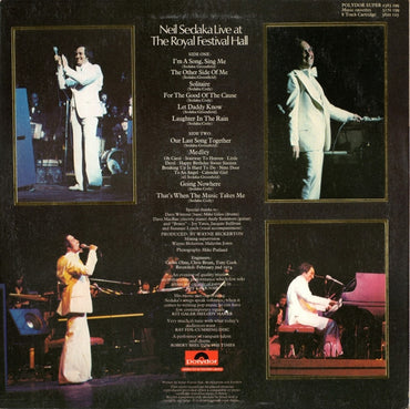 Neil Sadaka - Live At The Royal Festival Hall - LP (Used Vinyl)