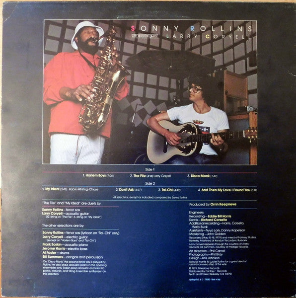 Sonny Rollins - Don't Ask - LP (Used Vinyl)