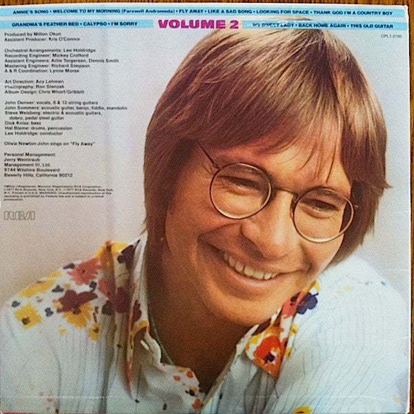 John Denver - The Best Of John Denver Volume 2 - LP  (Used Vinyl)