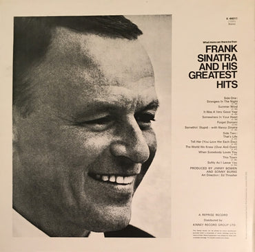 Frank Sinatra - Frank Sinatra's Greatest hits - LP - (Used Vinyl)