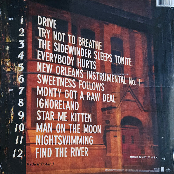 R.E.M - Automatic For The People (Limited Edition Yellow Vinyl) - LP