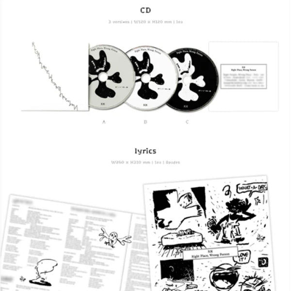 Shop RM - 2nd Album [Right Place, Wrong Person] - CD. now online music store abudhabi