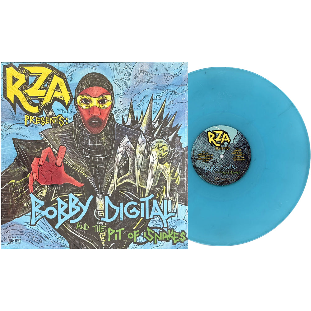 RZA Presents Bobby Digital - Bobby Digital And The Pit Of Snakes (Limited Edition Trans Blue Vinyl) - LP