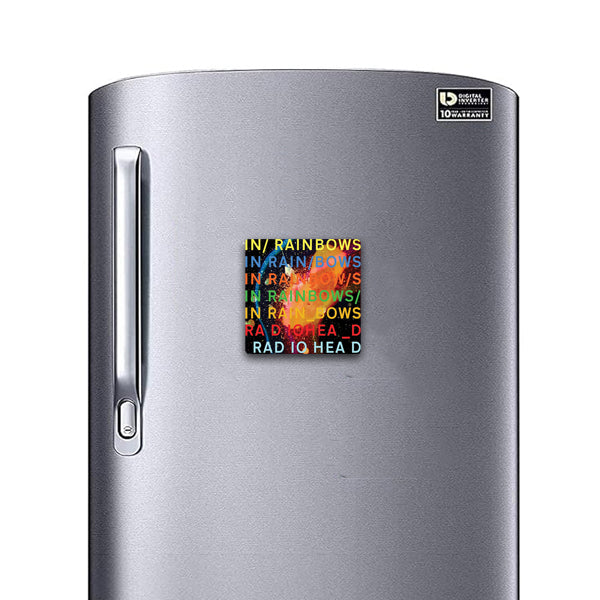 مغناطيس للثلاجة - غلاف ألبوم راديو هيد - رينبوز