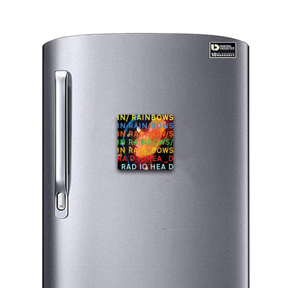 مغناطيس للثلاجة - غلاف ألبوم راديو هيد - رينبوز