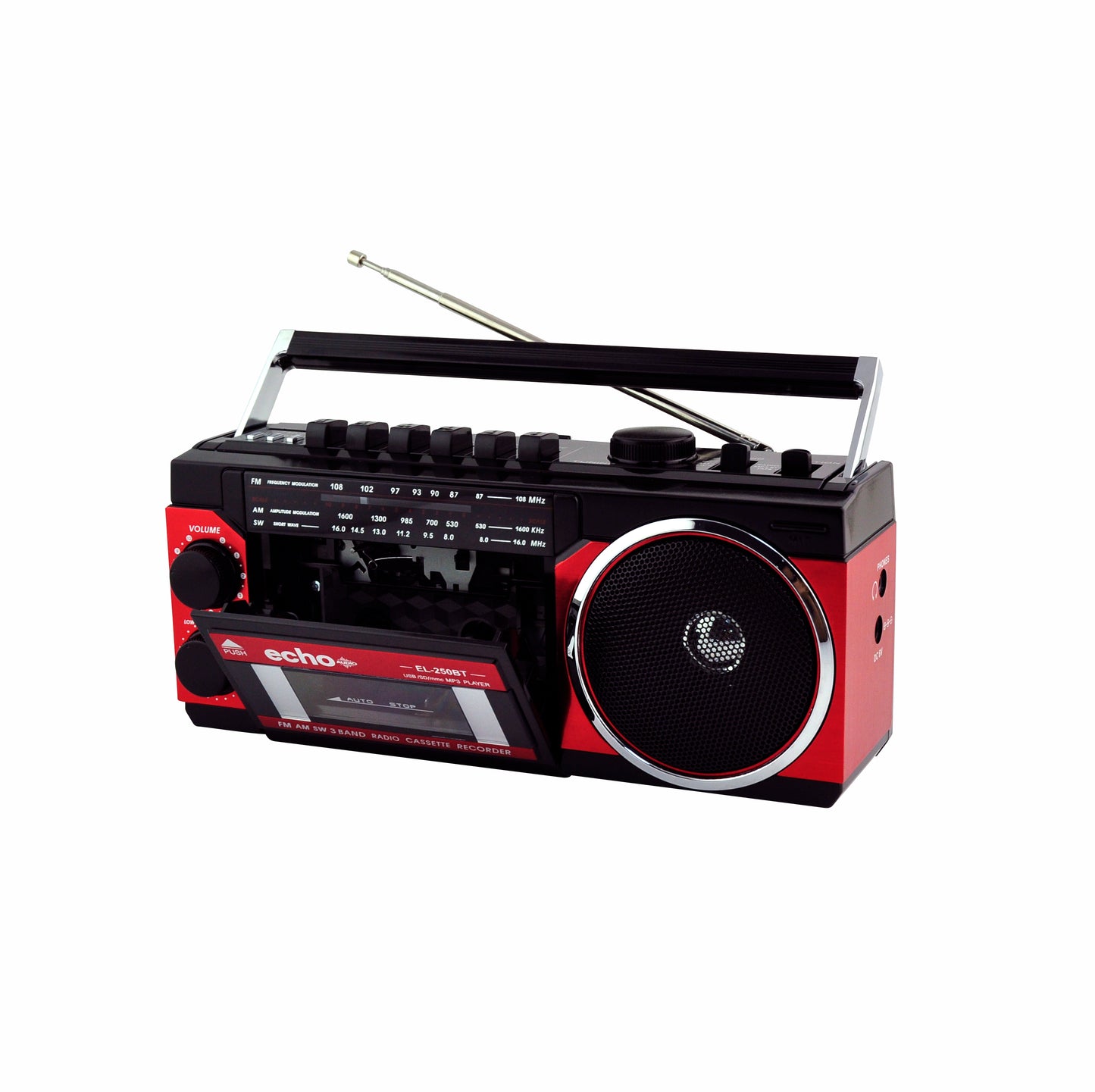 Echo Audio - Mini Retro Blast - Red (Used Item, Damaged Box)
