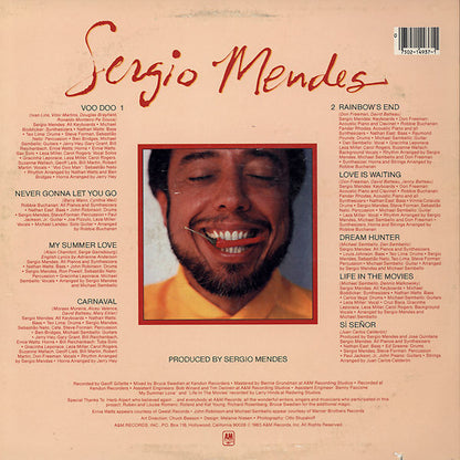 Sergio Mendes – Sergio Mendes (Indianapolis Pressing) - LP (Used Vinyl)