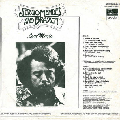 Sérgio Mendes & Brasil '77 - Love Music - LP (Used Vinyl)