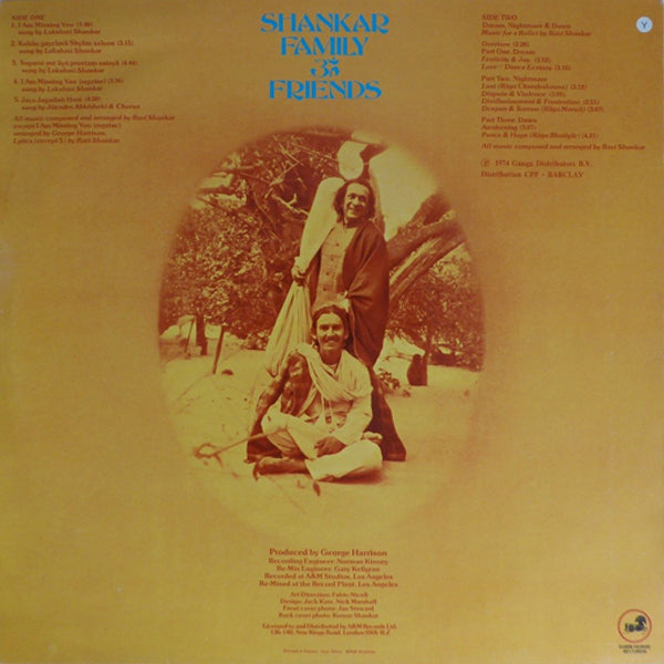 Ravi Shankar - Shankar Family & Friends - LP