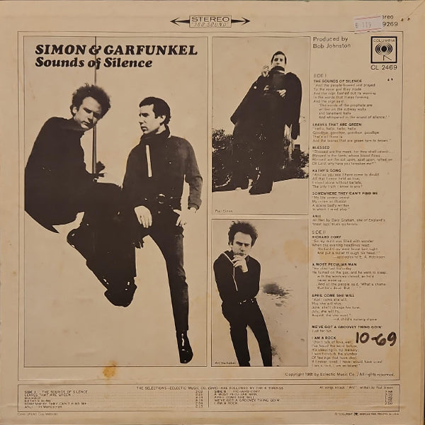 Simon & Garfunkel - Sounds Of Silence (Album, RP, Pit) - LP (Used Vinyl)