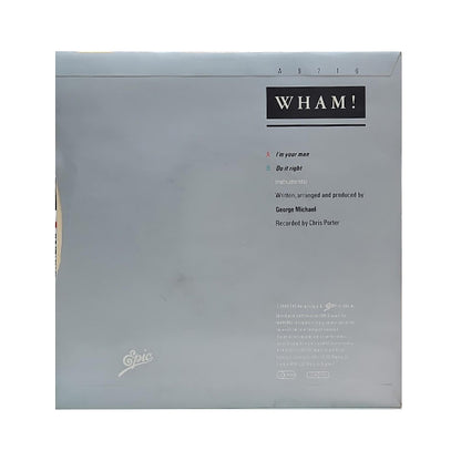 Wham! - I'm Your Man - 7" (Used Vinyl)
