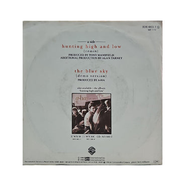 a-ha – Hunting High And Low (Remix) - 7" (Used Vinyl)