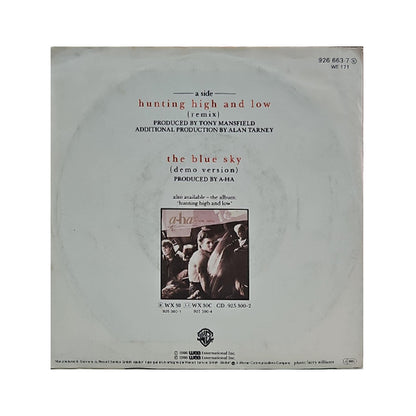 a-ha – Hunting High And Low (Remix) - 7" (Used Vinyl)