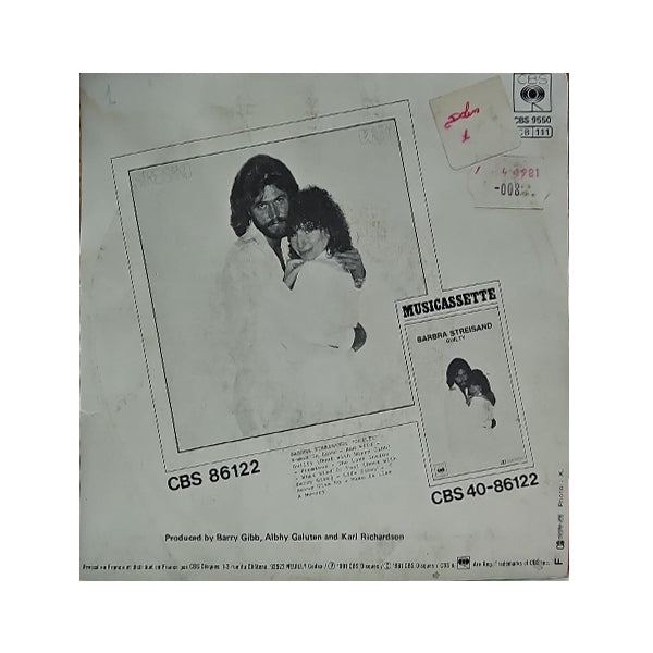 Barbra Streisand - Guilty - 7" (Used Vinyl)