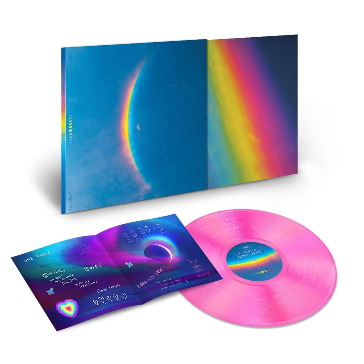 Buy [PRE - ORDER] Coldplay - Moon Music (Translucent Pink Eco-Vinyl) - LP now online in uae