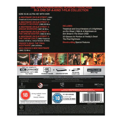 A Nightmare On Elm Street Collection 4K Ultra HD +