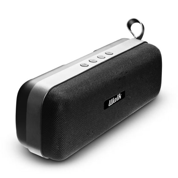 Walk Audio Wireless Fabric Speaker 5W 1200mah (Black/Silver)