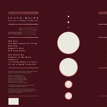Bruno Major  - To Let A Good Thing Die - LP