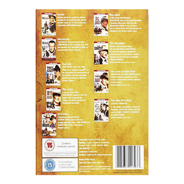 John Wayne: John Wayne Westerns 9 DVD Collection - DVD