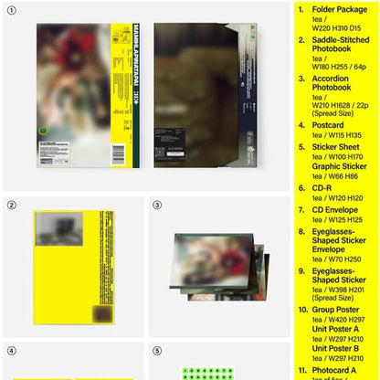 ILLIT - 4th Mini Album [MAMIHLAPINATAPAI] - CD