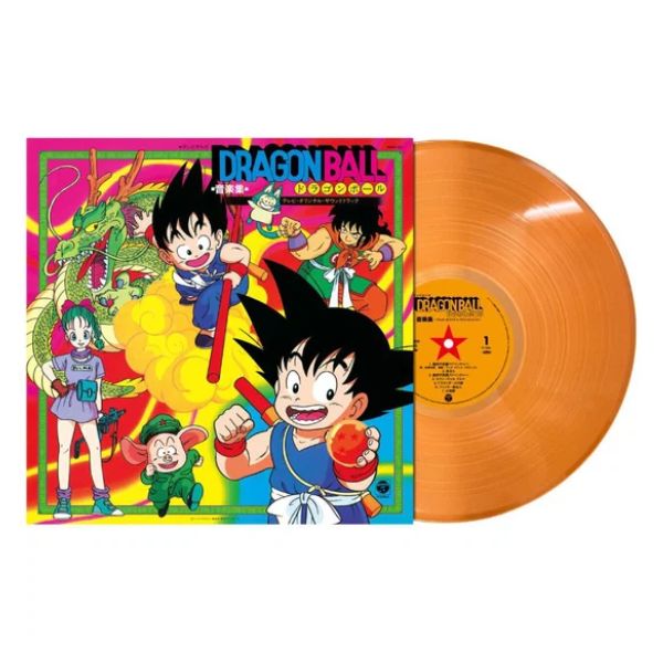 Shunsuke Kikuchi - Dragon Ball Tv Anime Music Collection - Original Soundtrack (Clear Orange Vinyl) - LP