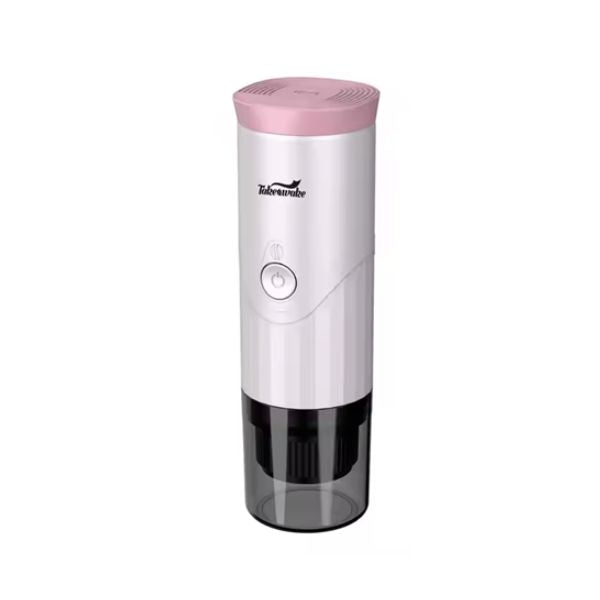 Takeawake - Portable Espresso Machine with Premium Battery Capacity, Self-Heating and  20 Bars Pressure - Pink