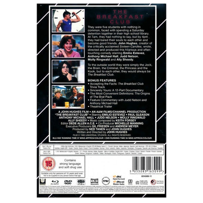The Breakfast Club -  Limited Edition VHS Collection DVD + Blu-ray
