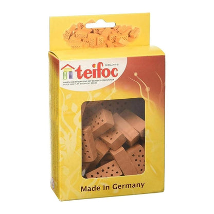Teifoc Regular Brick Kit, Red