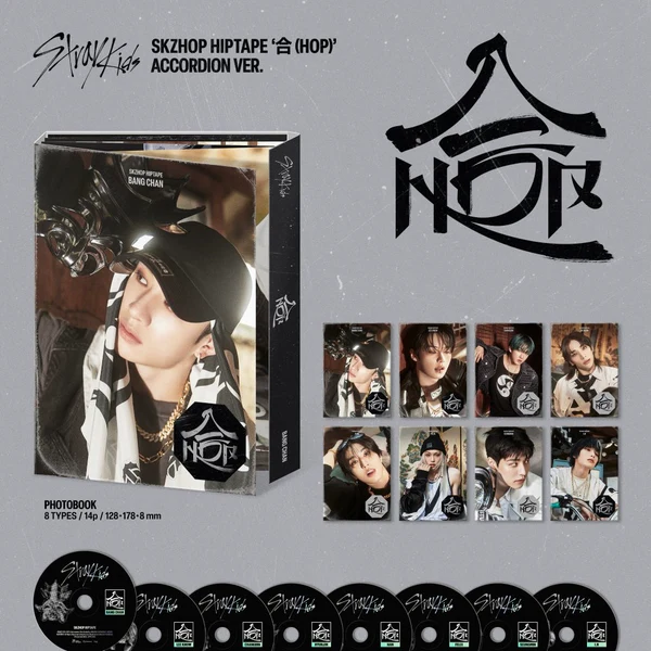 Stray Kids - Skzhop Hiptape 合 (Hop) - (Accordion Ver.) (Special Gift : Photocard 1 Ea)