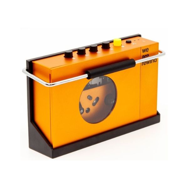 نحن نعيد اللف - مشبك حزام - أسود / فضي