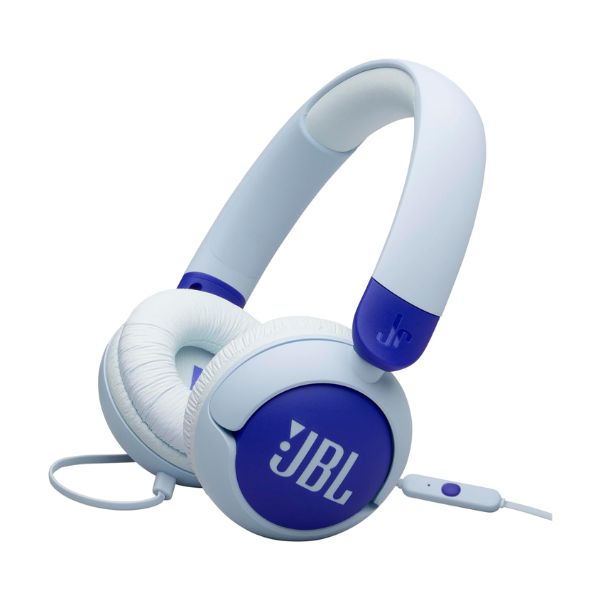 سماعات رأس سلكية للأطفال من JBL طراز JR320 - أزرق