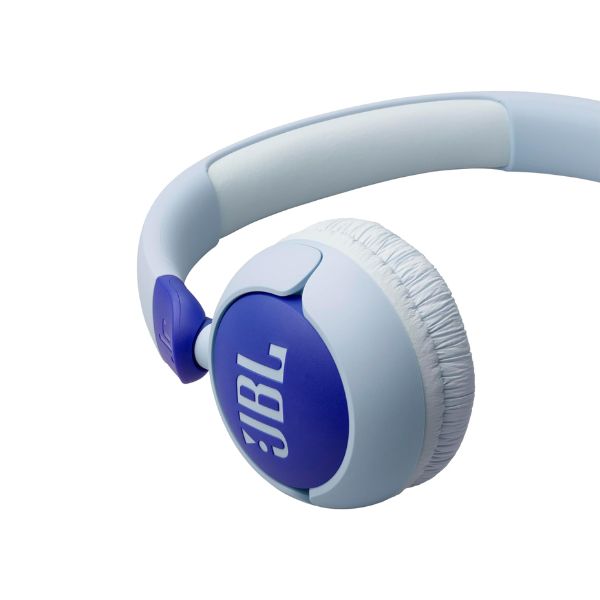 سماعات رأس سلكية للأطفال من JBL طراز JR320 - أزرق