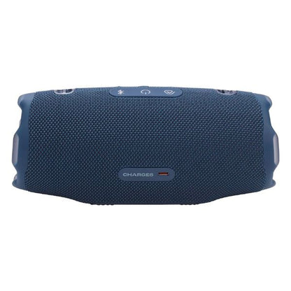 مكبر صوت JBL Charge 6 المحمول المقاوم للماء بتقنية بلوتوث مع بنك طاقة وتقنية Auracast - أزرق