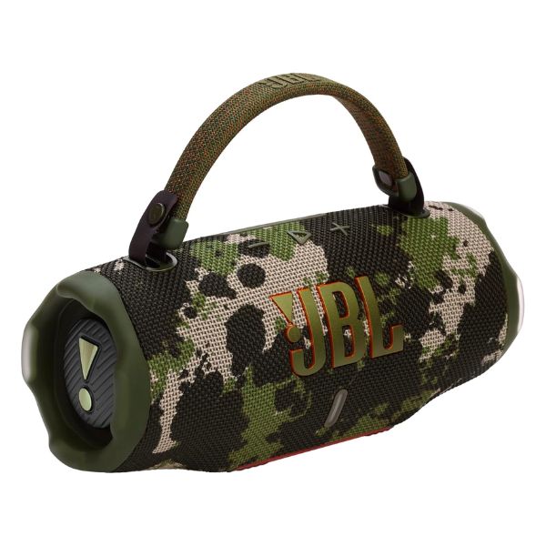 مكبر صوت JBL Charge 6 المحمول المقاوم للماء بتقنية بلوتوث مع بنك طاقة وتقنية Auracast - مموه
