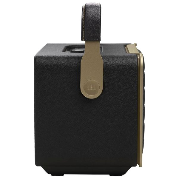 JBL Authentics 300 - Portable Retro-Style Smart Bluetooth Speaker with Powerful Sound, Wi-Fi, and Built-in Battery - Black