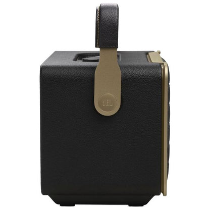 JBL Authentics 300 - Portable Retro-Style Smart Bluetooth Speaker with Powerful Sound, Wi-Fi, and Built-in Battery - Black