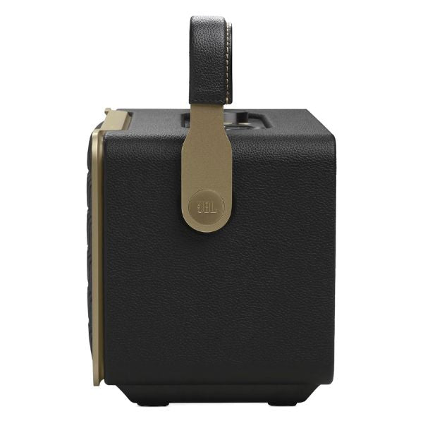 JBL Authentics 300 - Portable Retro-Style Smart Bluetooth Speaker with Powerful Sound, Wi-Fi, and Built-in Battery - Black