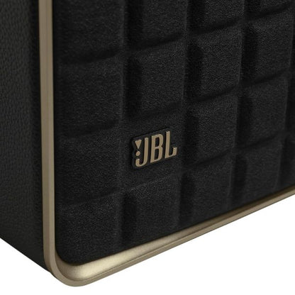 JBL Authentics 300 - Portable Retro-Style Smart Bluetooth Speaker with Powerful Sound, Wi-Fi, and Built-in Battery - Black