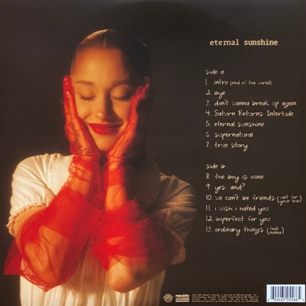 Ariana Grande - Eternal Sunshine (Translucent Red Ruby], Exclusive Cover No. 4 ) - LP