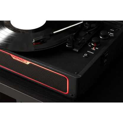 Victrola VSC-700 SB Journey Glow Illuminated Suitcase - Black