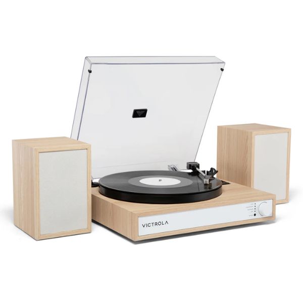 Victrola VTS-1300-NAT-INT Harmony Shelf System (Natural)