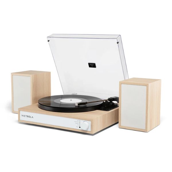 Victrola VTS-1300-NAT-INT Harmony Shelf System (Natural)