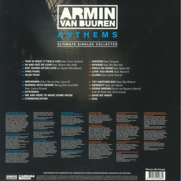 Armin van Buuren - Anthems (Ultimate Singles Collected) - 2LP