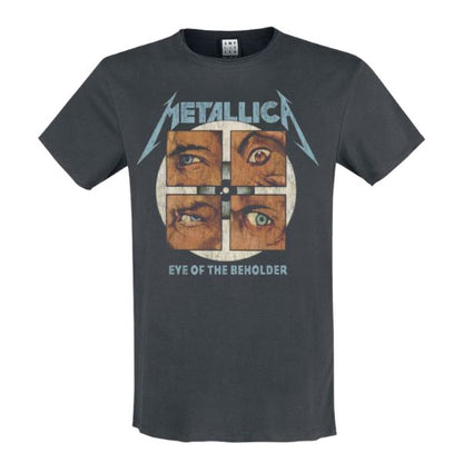 Metallica - Eye Of The Beholder Amplified Vintage Charcoal T Shirt