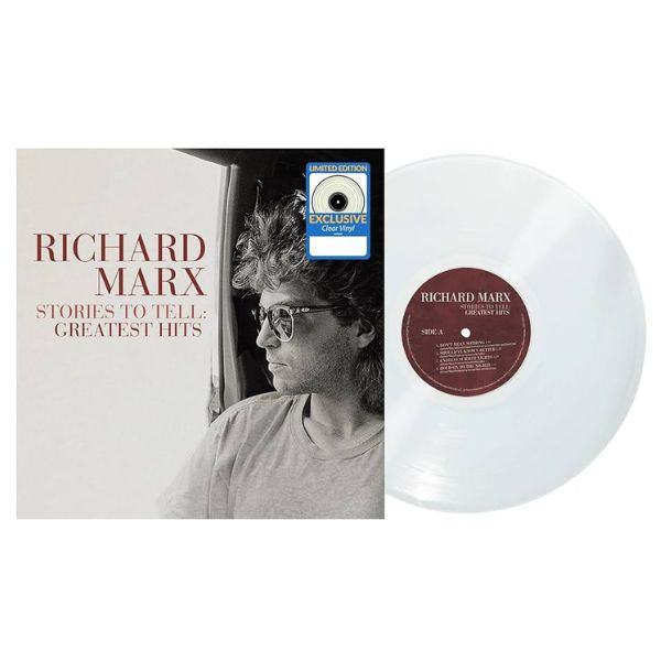 Richard Marx - Stories To Tell: Greatest Hits (Limited Edition Clear Vinyl) - LP