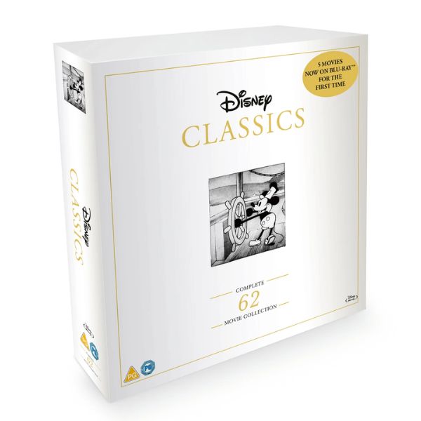 Disney Classics Complete Movie Collection (62 Film)  Blu-ray