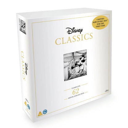 Disney Classics Complete Movie Collection (62 Film)  Blu-ray