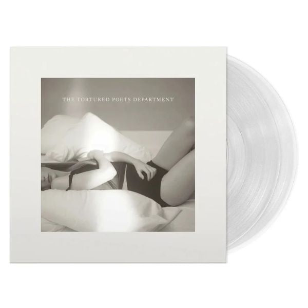 Taylor Swift - The Tortured Poets Department (Manuscript Phantom Clear Vinyl) - 2LP (AS IS)