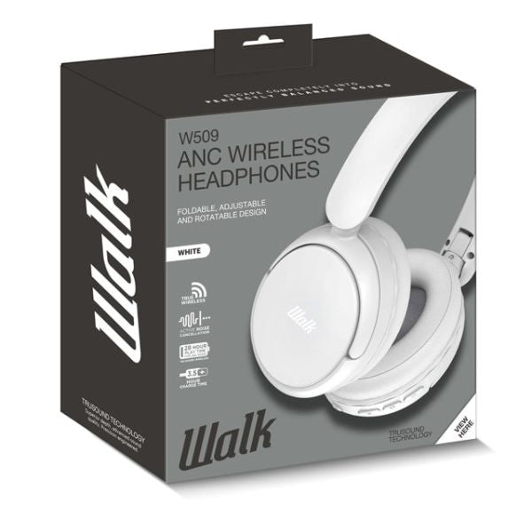 Walk Audio ANC headphones (White)