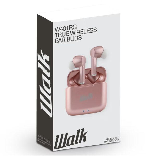 Walk Audio TWS Earphones (Rose Gold)